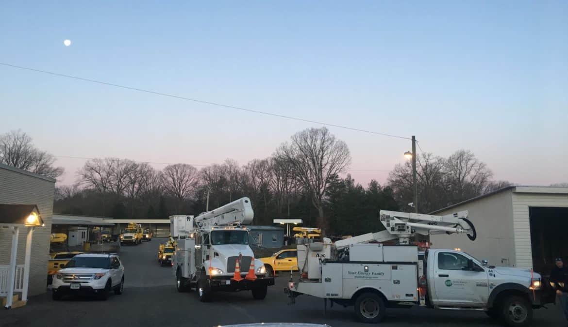 Linemen Return Home After Winter Storm Riley Aid