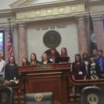 Kentucky Electric Cooperative Students Visit Frankfort