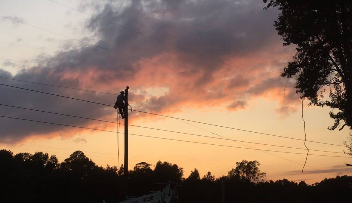 Kentucky Co-Op Linemen Wrapping Up Irma Recovery In Georgia