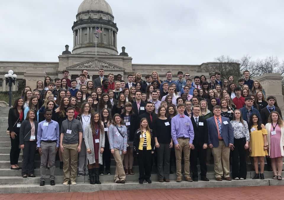 High School Juniors Get Behind-The-Scenes Look At State Capitol