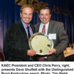 Dave Shuffett Honored As 2015 “Distinguished Rural Kentuckian”