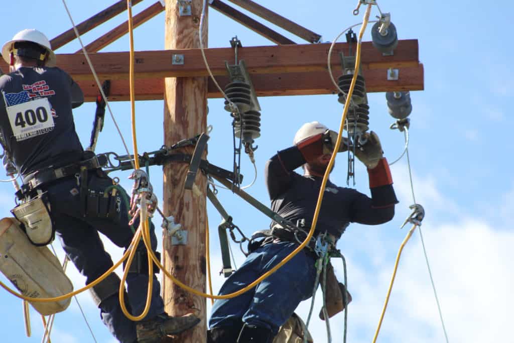 Linemen show off skills at annual Rodeo Kentucky Electric Cooperatives