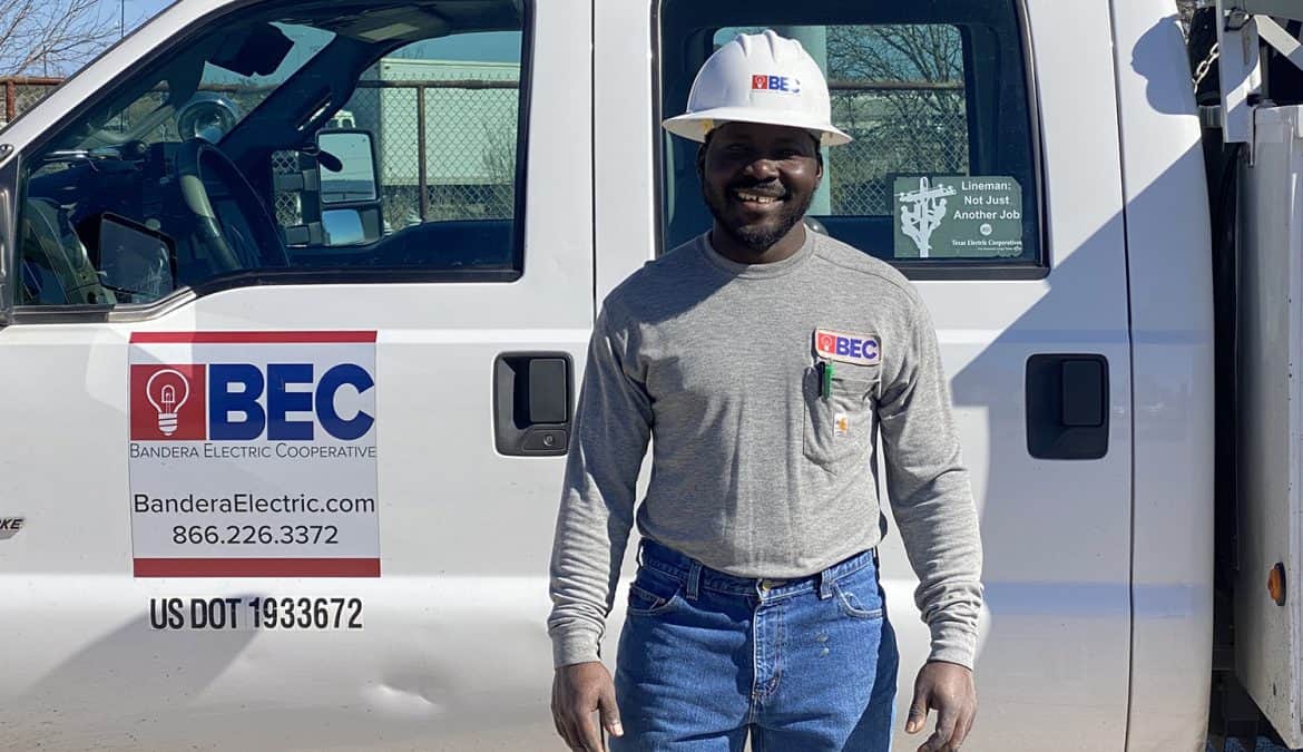 From Haiti to Texas: Apprentice Lineworker Thrives at Electric Co-op